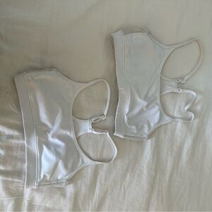 Aerie White Sports Bras